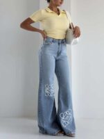 شلوار جین سوپر بگ LOEWE کد 102336 - Image 4