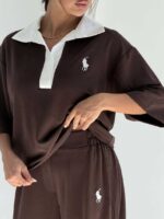 ست تیشرت و شلوار POLO کد 160972 - Image 8