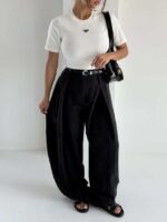 ست کراپ و شلوار PRADA کد 160969 - Image 5