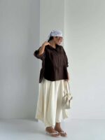 شومیز چین دار اناهیتا کد 220727 - Image 16