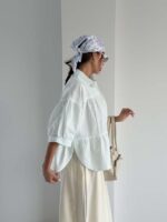 شومیز چین دار اناهیتا کد 220727 - Image 22