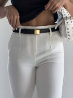شلوار کاپری چاکدار DILVIN کد 102350 - Image 2