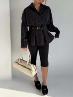 شومیز کمربندی کد 220733 - Image 3