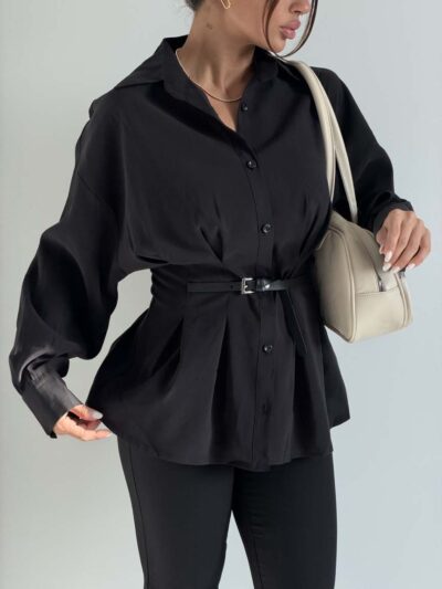 شومیز کمربندی کد 220733