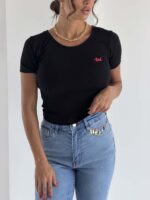 بلوز ساده RED کد 180850 - Image 4