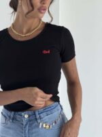 بلوز ساده RED کد 180850 - Image 5