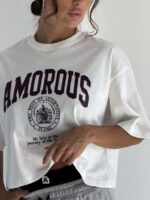 تیشرت نیم تنه AMOROUS کد 180853 - Image 12