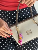 کیف MIU MIU دو رنگ کد 280552 - Image 8