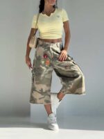 شلوار جین برمودا GALLERY DEPT کد 102380 - Image 11