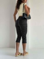 شلوار خال خالی QUZU کد 102378 - Image 8