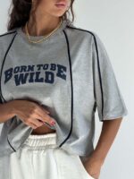 تیشرت نیم تنه WILD کد 180863 - Image 2
