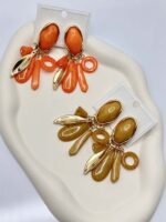 گوشواره سنگی آویزدار کد 310898 - Image 7