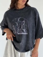 تیشرت سنگ شور BALENCIAGA کد 180877 - Image 7