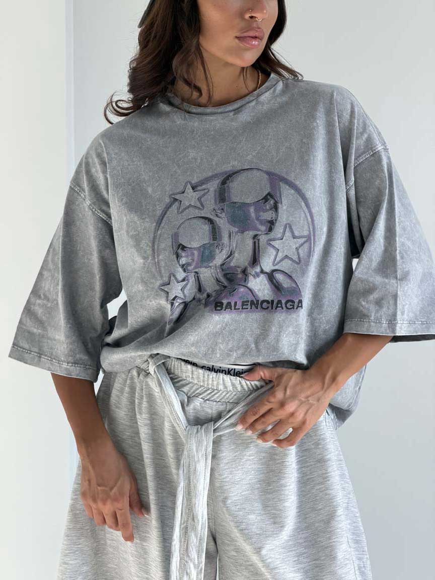 IMG_3679 تیشرت سنگ شور BALENCIAGA کد 180877 - Image 1