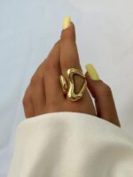 انگشتر مینیمال کد 310884 - Image 2