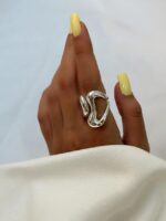 انگشتر مینیمال کد 310884 - Image 3
