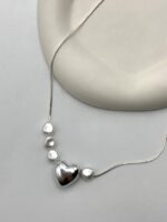 گردنبند مینیمال قلبی کد 310883 - Image 2