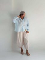 شومیز شیشه ای پشت بند کد 220746 - Image 25