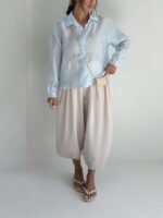 شومیز شیشه ای پشت بند کد 220746 - Image 26