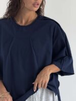 تیشرت ساده پیله ای کد 180888 - Image 3