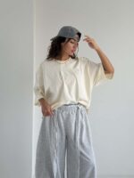 تیشرت ساده پیله ای کد 180888 - Image 10