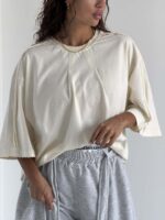 تیشرت ساده پیله ای کد 180888 - Image 11