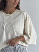 تیشرت ساده پیله ای کد 180888 - Image 12