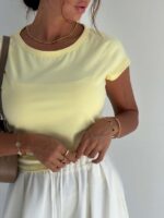تیشرت آستین کیمانو کد 180868 - Image 2
