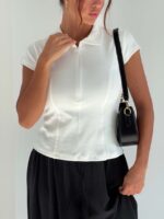تیشرت وسط زیپ DESTINA کد 180886 - Image 5