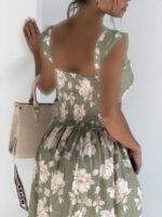 پیراهن گلی SUMMER کد 240181 - Image 12