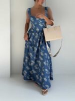 پیراهن گلی SUMMER کد 240181 - Image 18