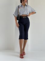 شلوار کاپری ZARA کد 102389 - Image 6