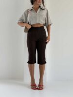 شلوار کاپری ZARA کد 102389 - Image 7