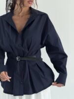 شومیز کمربندی کد 220733 - Image 2