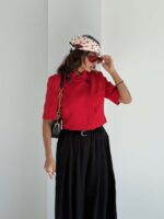 کت کراپ FASHION کد 120453 - Image 9