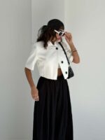 کت کراپ FASHION کد 120453