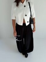 کت کراپ FASHION کد 120453 - Image 5