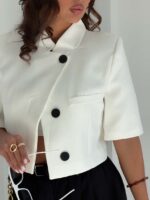 کت کراپ FASHION کد 120453 - Image 2