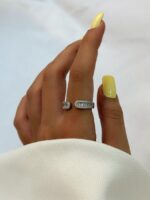 انگشتر جواهری کد 310929 - Image 2