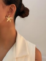 گوشواره ستاره چروک کد 310936 - Image 3