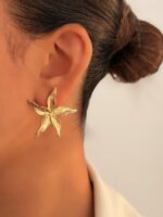 گوشواره ستاره چروک کد 310936 - Image 4