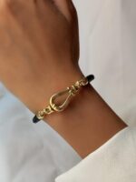 دستبند چرمی امگا کد 310984 - Image 2