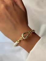 دستبند چرمی امگا کد 310984 - Image 4