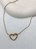 گردنبند تک قلب کد 310957 - Image 2