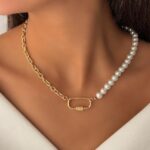 گردنبند مروارید فشن کد 310969