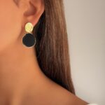 گوشواره آویز دایره کد 310965