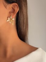 گوشواره رنگی MINJU کد 310986 - Image 2