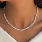 گردنبند سنگ تراش کد 310780