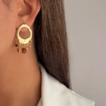 گوشواره آویزدار کد 311007