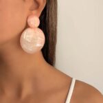 گوشواره سنگی 2 تیکه کد 311024